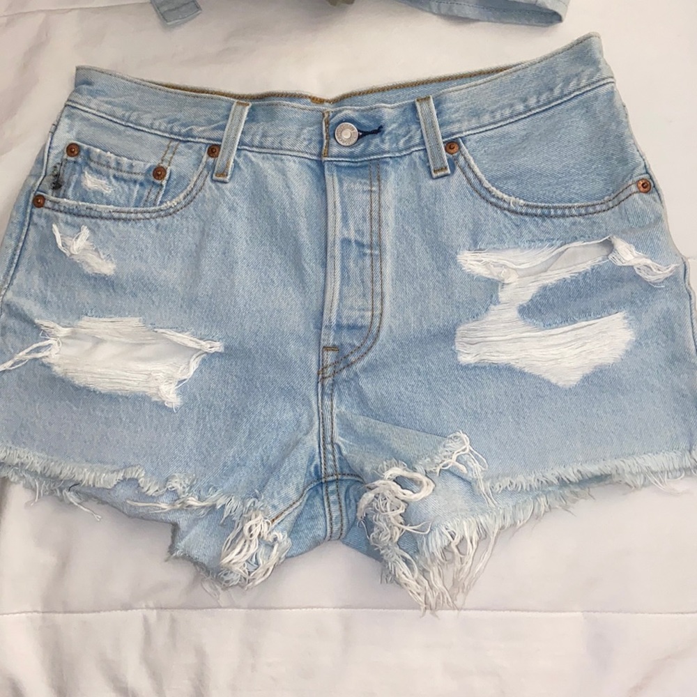 Ripped shorts